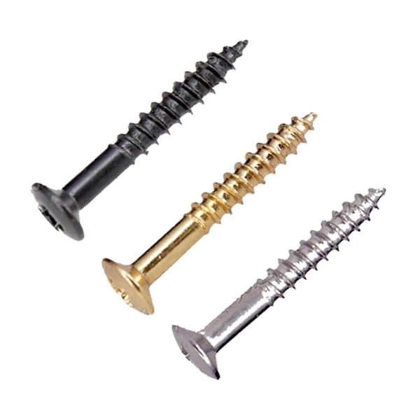 10 st rostfritt stål pickupram fixeringsskruv gitarr humbucker pickupringar monteringsskruvar för elgitarr svart Black