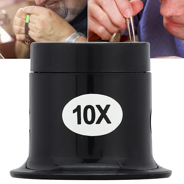Huvudmonterad förstoringsglas för klockreparation - Lupplins (10X)
