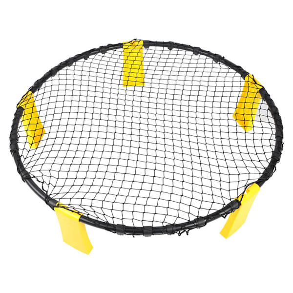 PVC Volleybollspelset Träningspersonal för Strand med Volleyboll (Gul)
