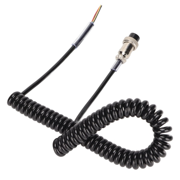 Erstatning av radiomikrofonkabel, håndmikrofonledning for hunner med forhåndskablet 4-pinners kontakt for CB HAM Radio++