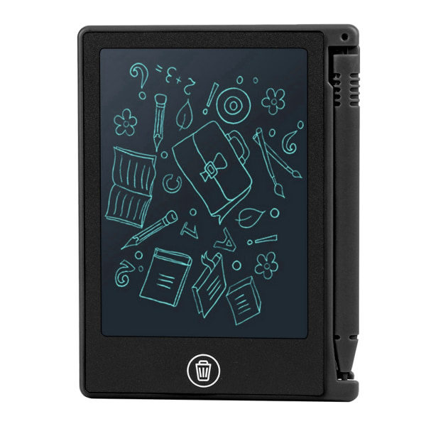 TIMH LCD 4,5 tuuman käsinkirjoitustaulun piirustustaulu lapsille/lapsille muistioluettelon muistutus musta