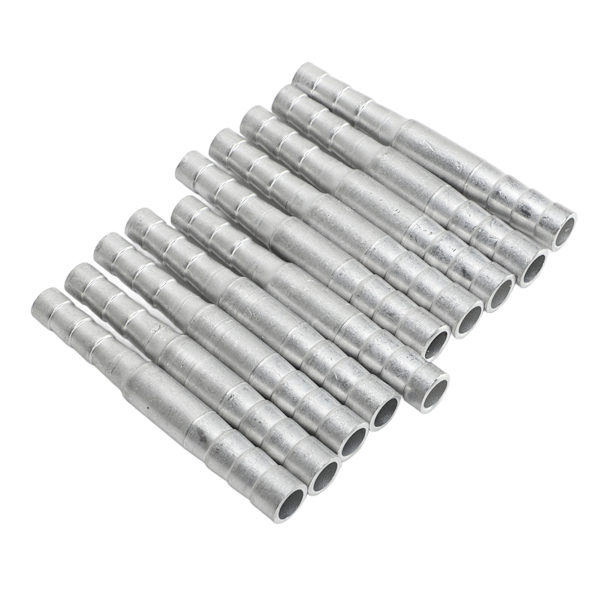 50 stk. Aircondition-slangekobling Aluminiumrørkobling Universal til bil Lastbil Engineering Modifikation 9 mm til 11 mm hylse
