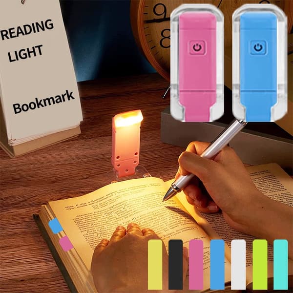 USB Mini Øjenvenlig Sammenfoldelig Bogklemme, Lilla[BEMS] Purple