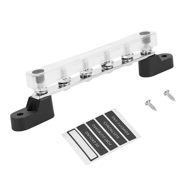 6-bolts samleskinne Elektrisk tilslutningsblok 100 Amp 12~48 V