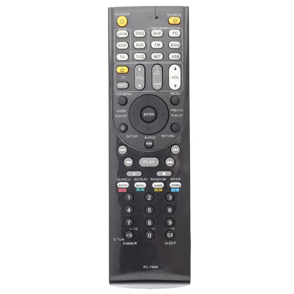 【BEMS】Universal Remote Control Compatible with Audio and Video Receiver RC-799M Compatible with Onkyo