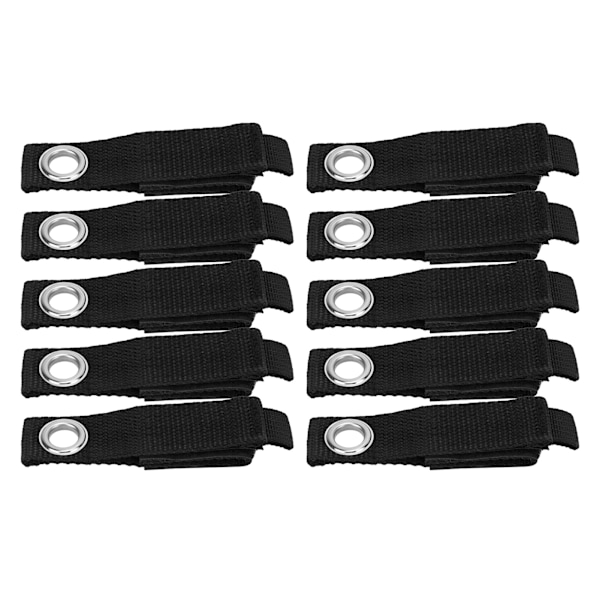 10 st Förvaringsremmar Krokögla Förlängningssladd Förvaringshållare Organizer Wrap Keeper S
