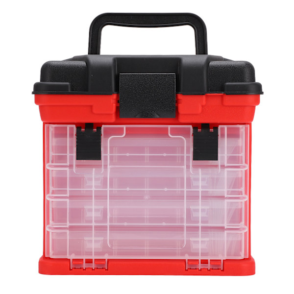 Fishing Box Multifunctional Portable 4 Layer Fishing Tackle Box with Handle for Containing Tools