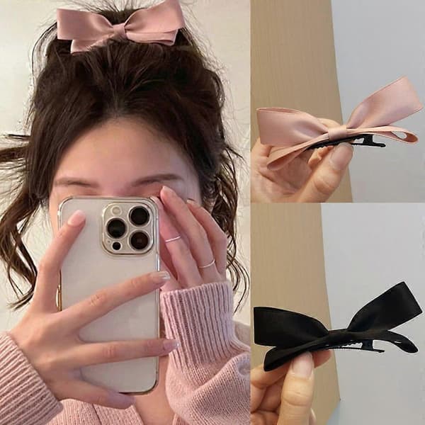 Heta tjejer hårspänne tyg rosettform hårspännen nyårstiara för tonåringar