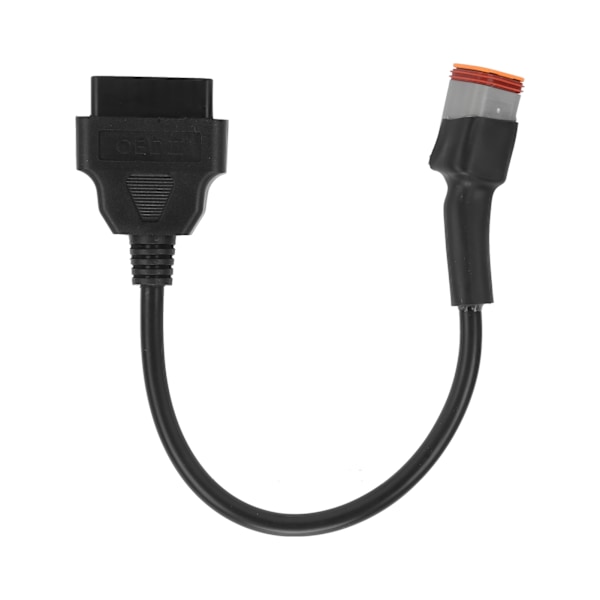 6Pin OBD2 diagnostisk kabeladapter Profesjonell feilsøking for motorsykkel Plug and Play