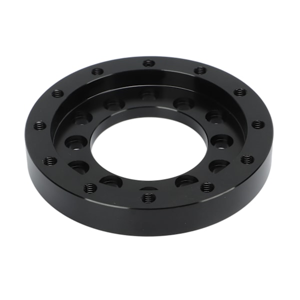 Rattadapter Svart platta CNC aluminiumlegering för Logitech G25 G27 G29 G920 13 14in Ratt 73mm/2.87in