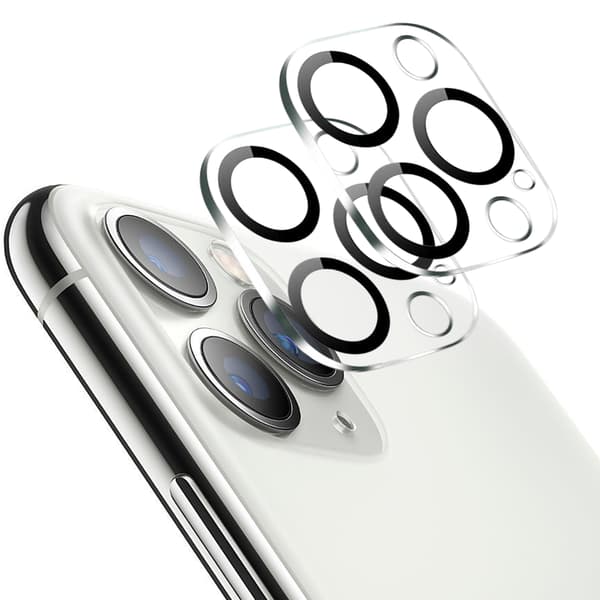 [2-Pack] iPhone 11 Pro Lens Protector in Tempered Glass - Protection Compatible with Camera, Anti-Scratch