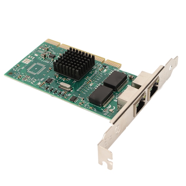 Kaksiporttinen Gigabit LAN-sovitin Kiihdytystoiminto 1000Mbps RJ45 Kaksisuuntainen kuormituksen tasapainotus PCI Internet-sovitin