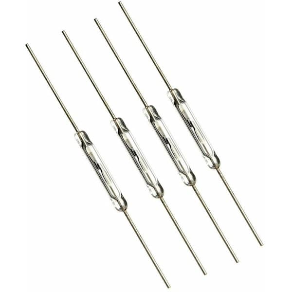 【BEMS】10 pcs. Contact Spring 14mm x 2mm Miniature Contact Reed Switch Length 44mm, TH