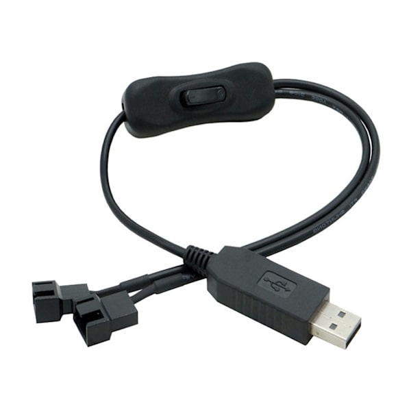 【BEMS】USB to 4-Pin Fan Conversion Cable with 12V Voltage Output Line Quick Compatible with Desktop PC null - 4pin boost version 0.05