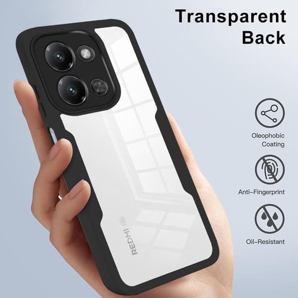 Xiaomi Redmi 15C (173mm) 360 TPU-cover - Sort Black black
