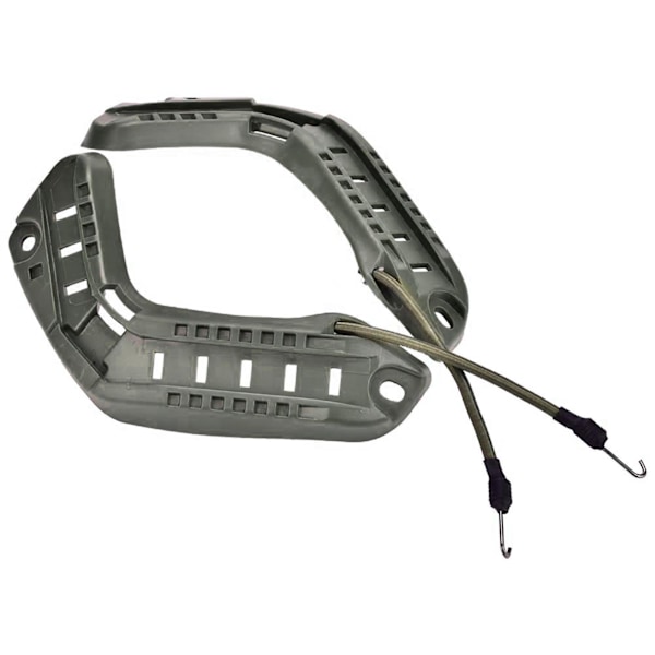 Tactic Military Combat Kypärän Sivukiskot Lanyard-Kiinnitysruuveilla Tarvikkeet (Vihreä)
