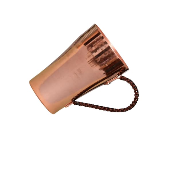 Moscow Mules Kopp 400ml Robust Dricksmugg Ren Kopparmugg Kompatibel med Te Mjölk Hem with handle