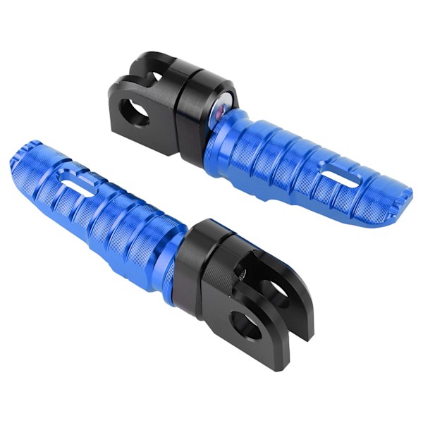 Et par fremre fotpinner Pedaler i aluminiumslegering Passer for Kawasaki Ninja Z125 PRO Z250/SL Z400 Z900Blue