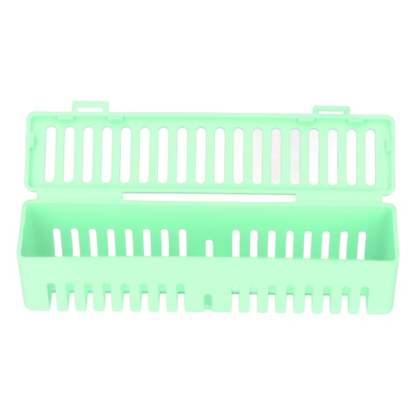 Dental Instrument Autoklave Box Plastic Dental Box Medicinsk Instrument Rengøringsbeholder Grøn ++/
