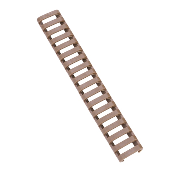 4 st/set Keymod Picatinny Stege Gummiskena Skydd Handguard Skydd (Sandfärg)