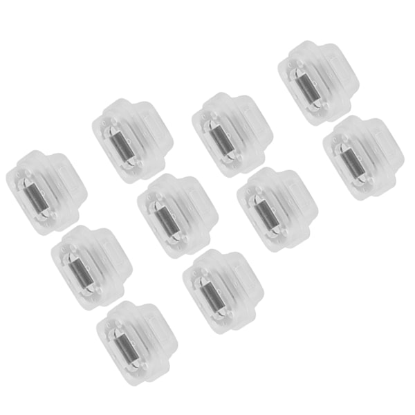 10 st Plast bildörr Insats Trim Strip Grommets Clips Card Inlay för E46 E90 E91 E92 E93