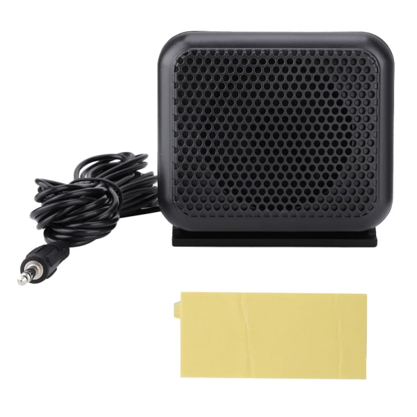 NSP-100 Mini ekstern høyttaler Mobilradiomikrofon for Kenwood Yaesu ICOM skinkebilradioer ++