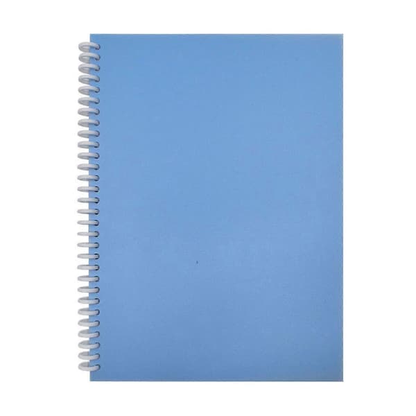 Sticker Album Reusable Sticker Book 40 Sheets A4/A5 Blu Blue 40 SheetsA4