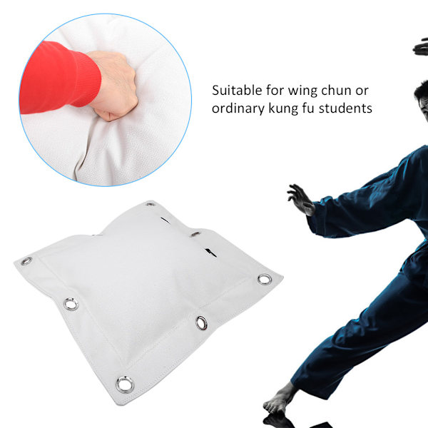 Væg Canvas Punching Bag med Lynlås - Perfekt til Wing Chun, Bokse, Muay Thai og Sanda