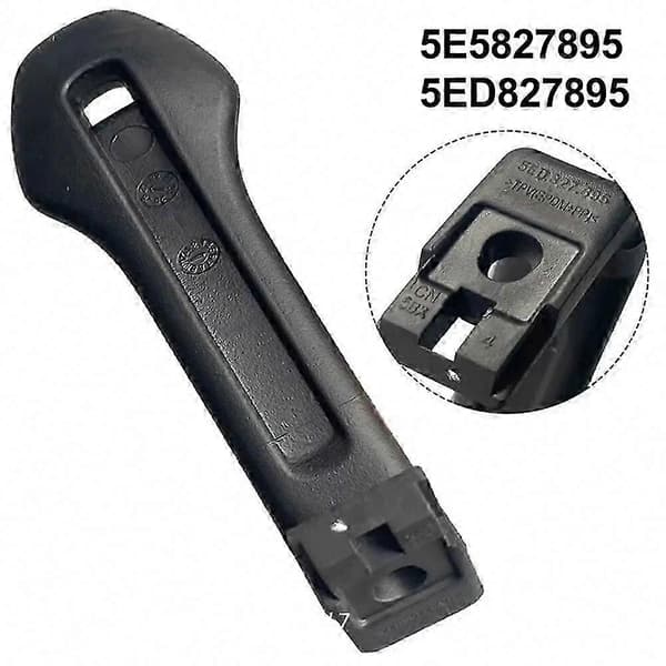 【BEMS】Skoda Trunk Handle Compatible with Octavia Superb Fabia Kodiaq Karoq 2015-2023 Replacement Black