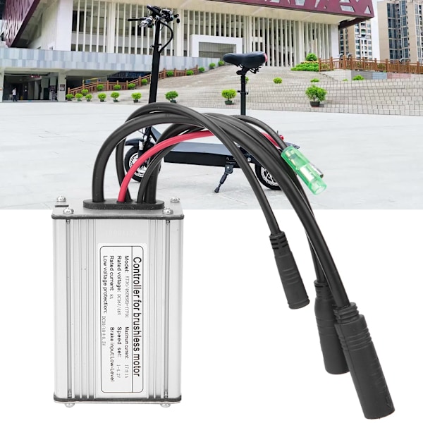 Vandafast Adapter til Brushless Controller med Hall til Elcykel El-Scooter 36V/48V Motor