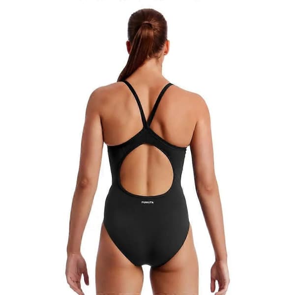 Still Black Diamond Secure Back (Period Proof) Badedragt - Sort UK Size 18