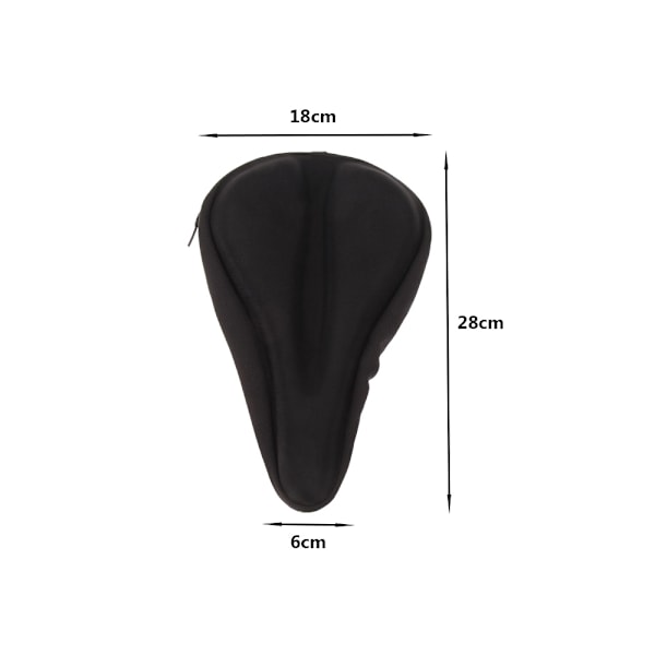 【BEMS】Gel Saddle Cover - Saddle Protector Compatible with Bicycle 193