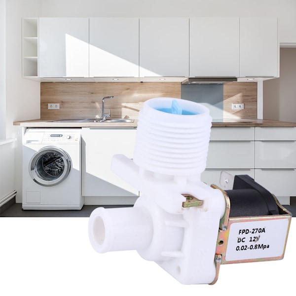 Vaskemaskine Elektrisk Magnetventil Vandindløbsventil G3/4 DC12V FCD270A