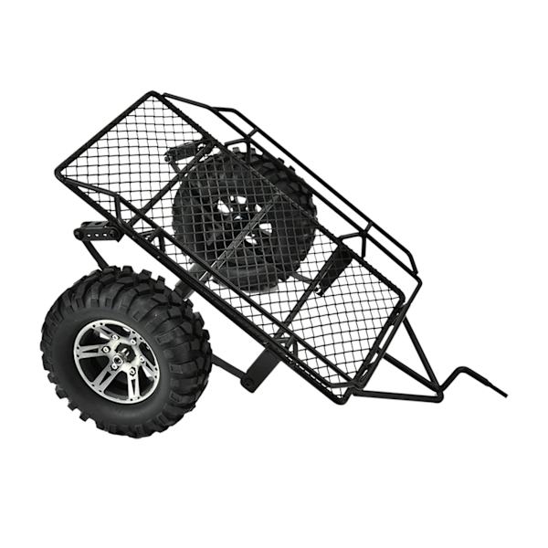 DIY Metal Trail Car Trailer Hopper D90 / SCX10 / TRX-4 1/10 mittakaavan RC-kiipeilyautolle