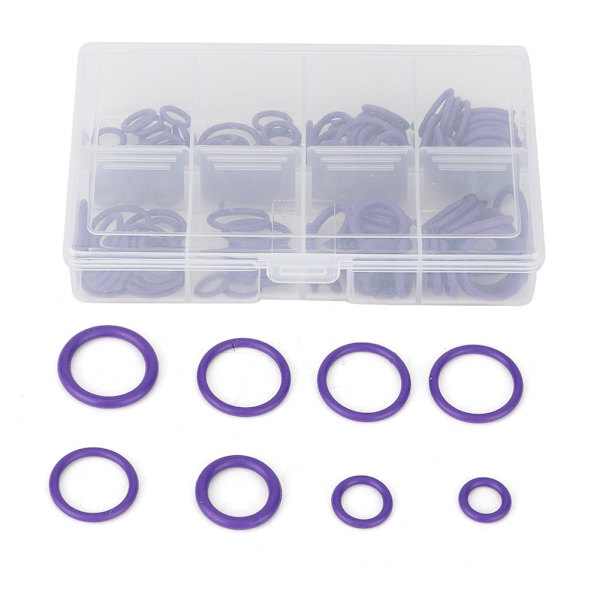 145 stk. Automotive A/C System O-ring Tætninger Sæt Bil Aircondition Vehicle Kit Tilbehør