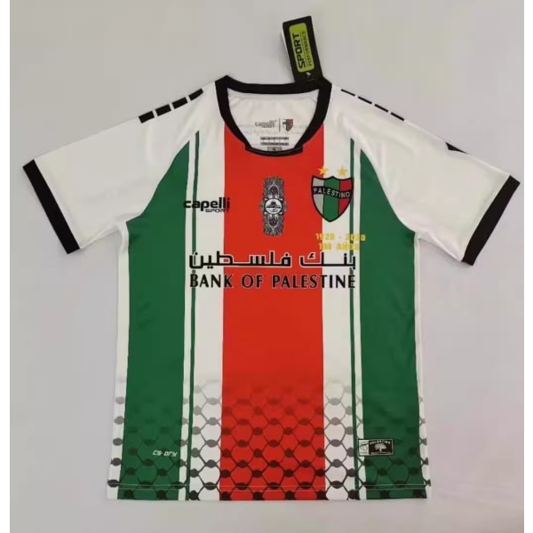 Palestina fotbollströja 2023/24 tröja hemma borta svart XXL 2021 hemmamatch
