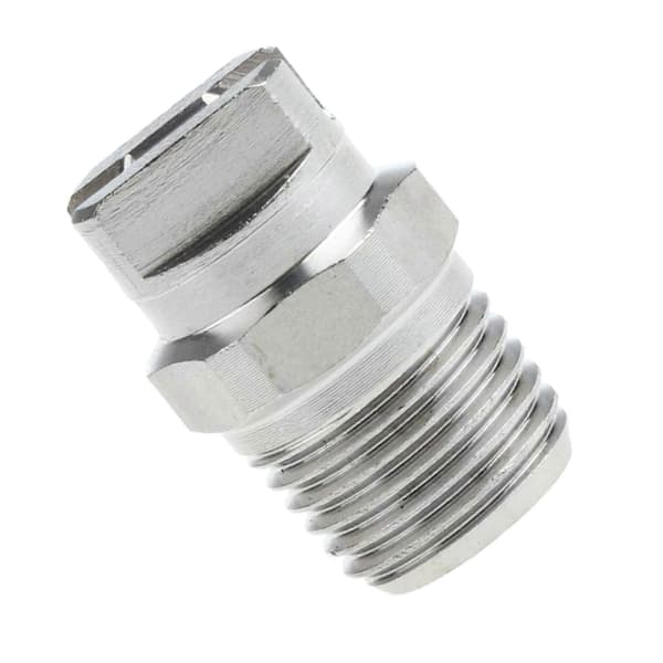1/8' platt sprutmunstycke Anslut 65 grader Kompatibel med högtryckstvätt 0.66mm