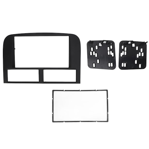 Instrumentbräda Installations Trim Kit 2 Din Stereo Radio Båge Ersättning för JEEP GRAND CHEROKEE 1999‑2004