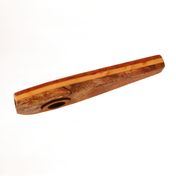 Kazoo Flute Maple Wood Flute Musikblåsinstrument med membran för att spela Performance //+