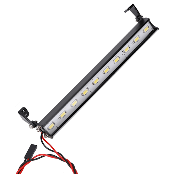 Fjernstyrt kjøretøytilbehør 135 mm Universal Høy Lysstyrke 10 LED 1/10 Modellbil Taklys