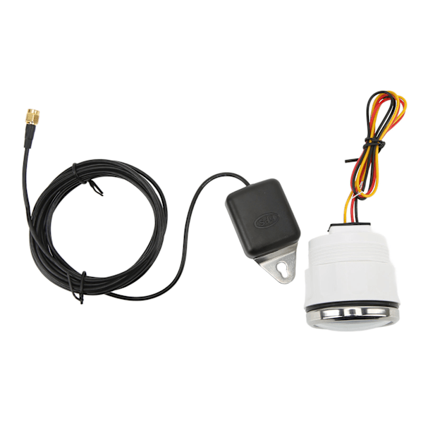 52 mm GPS speedometer odometer DC 9‑32V kjørelengde IP67 Vanntett antidugg Universal for båt RV motorsykkel