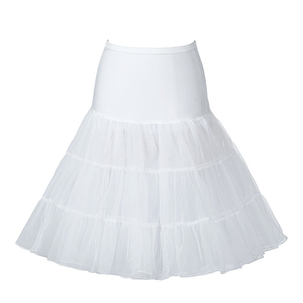【BEMS】Valkoinen luuton hame, 1 kpl