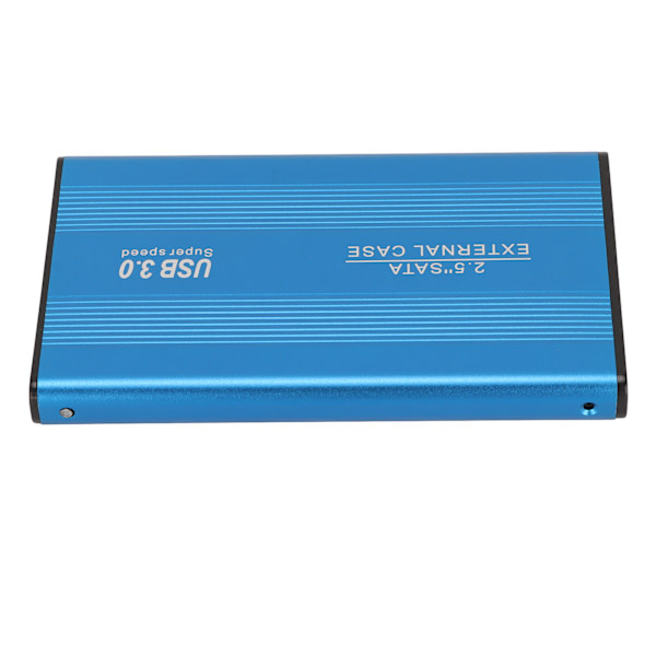 USB3.0 HDD-kabinett 2,5 tommer 5 Gbps Ultra tynn lett HDD-kabinett-adapter for bærbare datamaskiner for WIN 7 for WIN 10 Blå