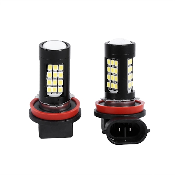 2x H11/H8 42 SMD LED Vita 2835 Canbus Fel-fri Strålkastare Dimljuslampa