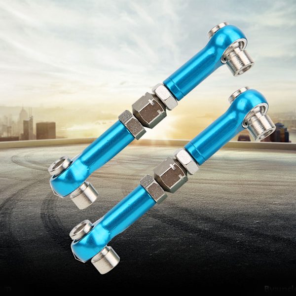 RC Styringslenkerstang Foran Bak Servo Lenker for HPI RS4 Sport 3 1/10 Oppgraderingstilbehør Blå 113696B