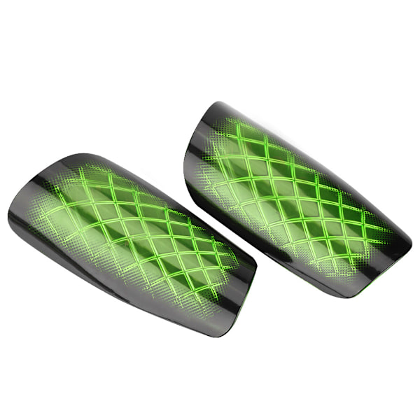 1 Par Fotbollsskydd för Vuxna Sport Shin Guards Bensskydd Grön