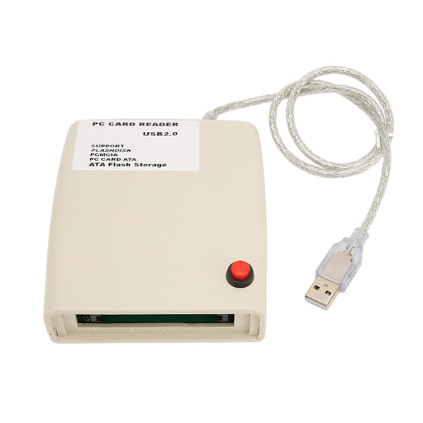 USB2.0 PCMCIA Kortläsare 68 Pin 20G Stabil Överföring Starkt Chip Plug N Play ATA Kortläsare för Hemmakontor