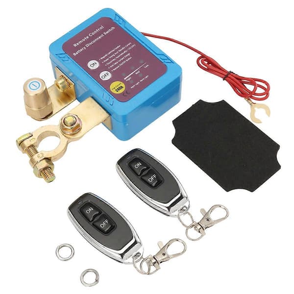 【BEMS】12V 240A Remote Switch Compatible with Battery Disconnect, Automatic Power Cut Off Car Truck Boat Remote Control