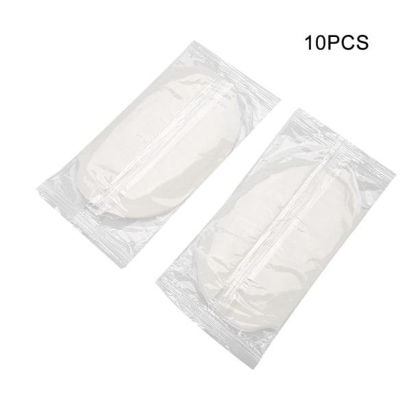 Disposable Underarm Sweat Absorbent Pads Unisex Cotton Armpit Sweat Guard 10pcs