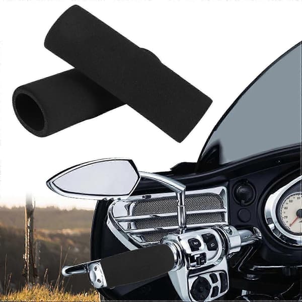【BEMS】Motorcycle Foam Anti-Vibration Comfort Grip Covers